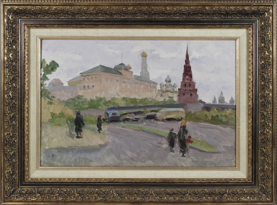Осипов Александр Ефимович. Москва. Вид на Большой каменный мост